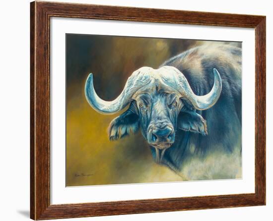 Warrior - African Cape Buffalo-Kim Thompson-Framed Giclee Print