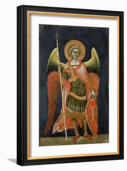 Warrior Angel, 1348-54-Ridolfo di Arpo Guariento-Framed Giclee Print