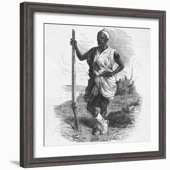 'Warrior of Elmina', c1880-Unknown-Framed Giclee Print