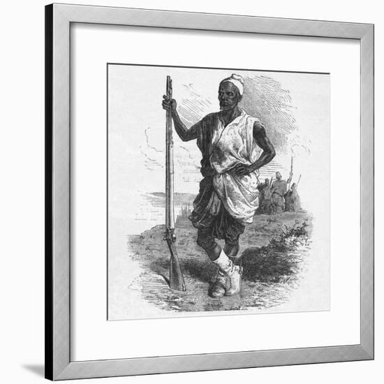 'Warrior of Elmina', c1880-Unknown-Framed Giclee Print