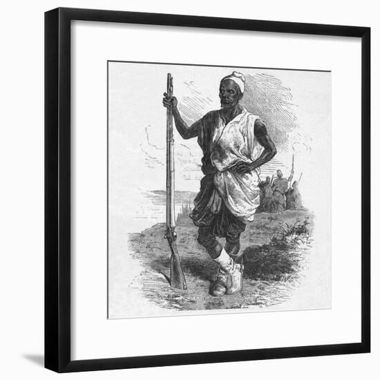 'Warrior of Elmina', c1880-Unknown-Framed Giclee Print