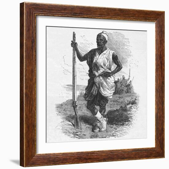 'Warrior of Elmina', c1880-Unknown-Framed Giclee Print