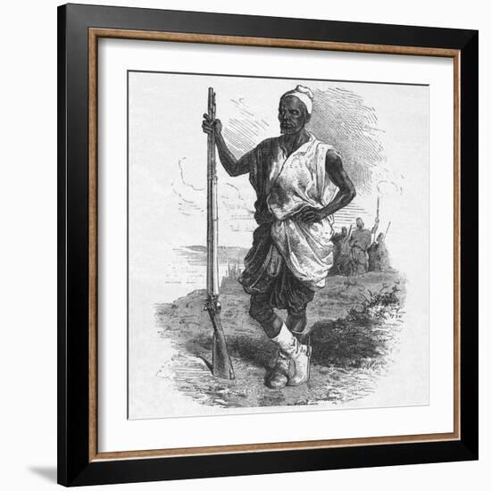 'Warrior of Elmina', c1880-Unknown-Framed Giclee Print