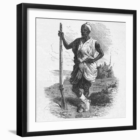 'Warrior of Elmina', c1880-Unknown-Framed Giclee Print