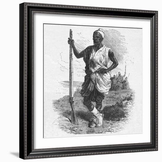 'Warrior of Elmina', c1880-Unknown-Framed Giclee Print