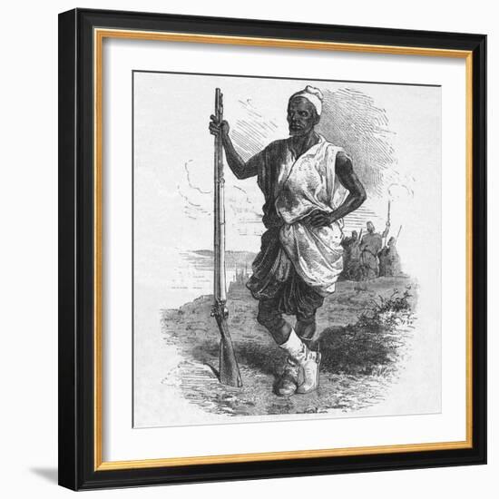 'Warrior of Elmina', c1880-Unknown-Framed Giclee Print