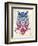 Warrior Owl-Rachel Caldwell-Framed Premium Giclee Print