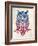 Warrior Owl-Rachel Caldwell-Framed Art Print