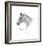 Warrior's Head-Sir Alfred Munnings-Framed Premium Giclee Print