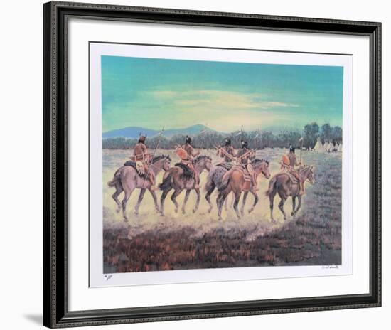 Warriors Return-Cecil Smith-Framed Collectable Print