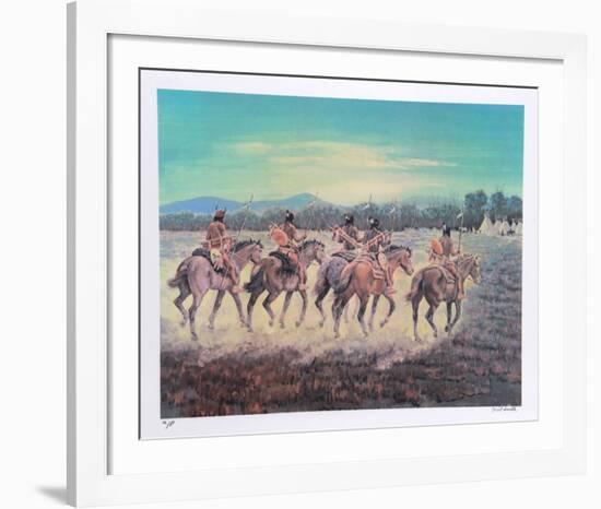 Warriors Return-Cecil Smith-Framed Collectable Print