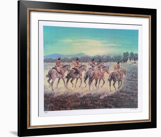 Warriors Return-Cecil Smith-Framed Collectable Print