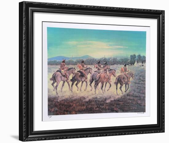 Warriors Return-Cecil Smith-Framed Collectable Print