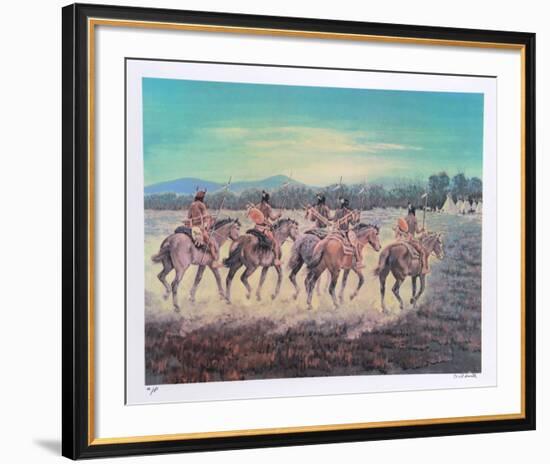 Warriors Return-Cecil Smith-Framed Collectable Print