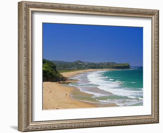 Warriwood, One of Sydney's Northern Surf Beaches, Sydney, New South Wales, Australia-Robert Francis-Framed Photographic Print