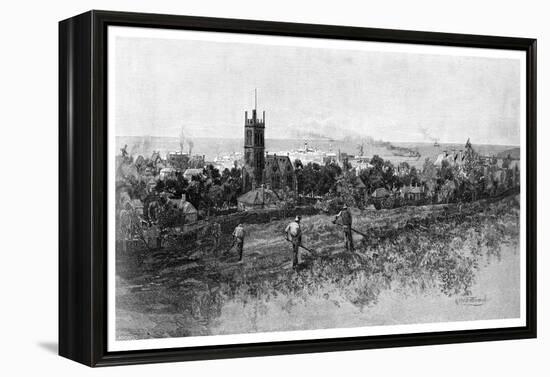 Warrnambool, 1886-Albert Henry Fullwood-Framed Premier Image Canvas