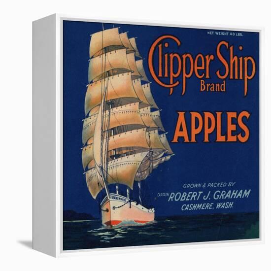 Warshaw Collection of Business Americana Food; Fruit Crate Labels, Captain Robert J. Graham-null-Framed Stretched Canvas