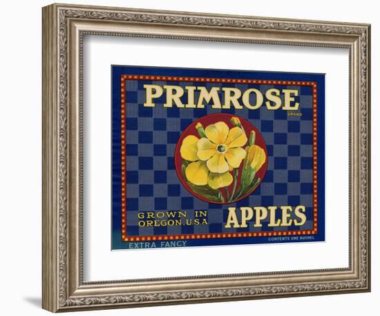 Warshaw Collection of Business Americana Food; Fruit Crate Labels, D.W.C.L. Primrose Brand-null-Framed Premium Giclee Print