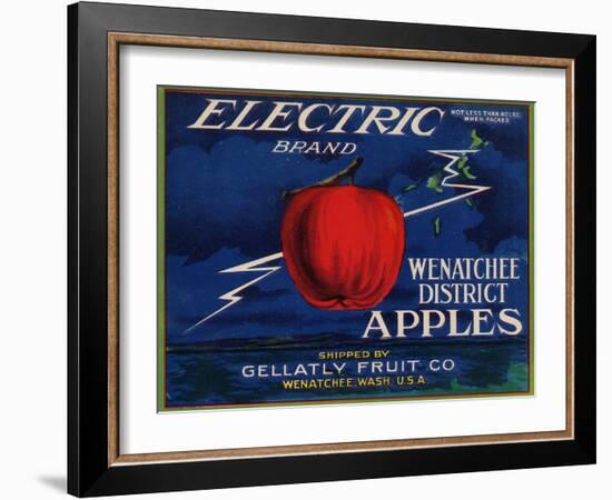 Warshaw Collection of Business Americana Food; Fruit Crate Labels, Gellatly Fruit Co.-null-Framed Art Print