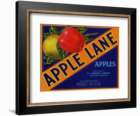 Warshaw Collection of Business Americana Food; Fruit Crate Labels, H.S. Denison & Co.-null-Framed Premium Giclee Print