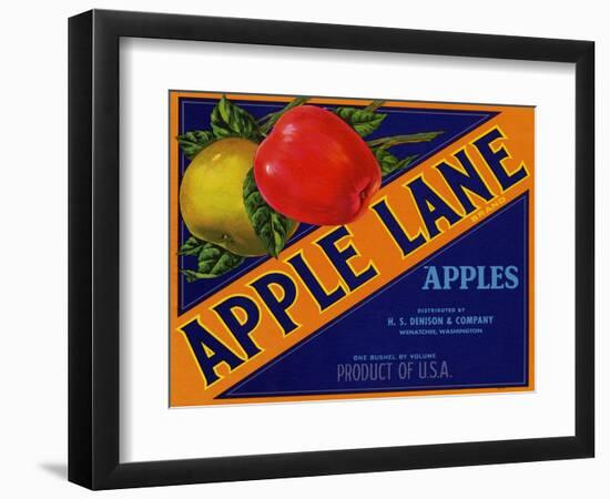 Warshaw Collection of Business Americana Food; Fruit Crate Labels, H.S. Denison & Co.-null-Framed Premium Giclee Print