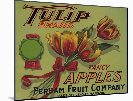 Warshaw Collection of Business Americana Food; Fruit Crate Labels, Perham Fruit Company-null-Mounted Art Print