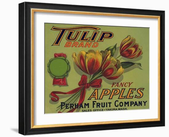 Warshaw Collection of Business Americana Food; Fruit Crate Labels, Perham Fruit Company-null-Framed Art Print
