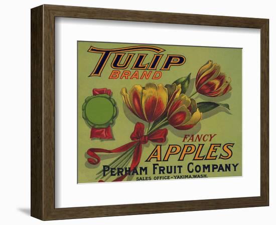 Warshaw Collection of Business Americana Food; Fruit Crate Labels, Perham Fruit Company-null-Framed Art Print