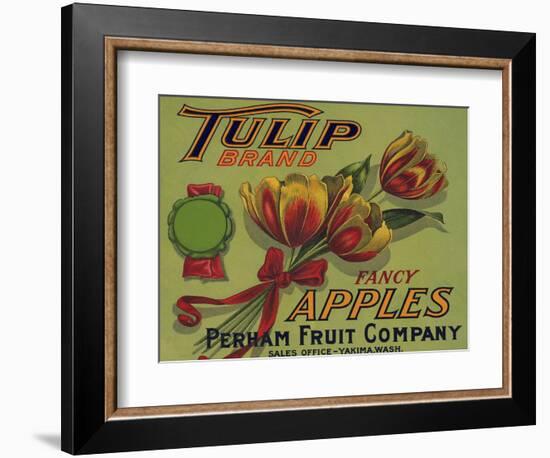 Warshaw Collection of Business Americana Food; Fruit Crate Labels, Perham Fruit Company-null-Framed Art Print