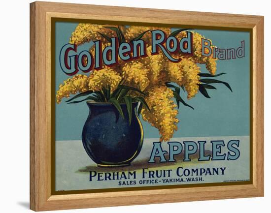 Warshaw Collection of Business Americana Food; Fruit Crate Labels, Perham Fruit Company-null-Framed Stretched Canvas