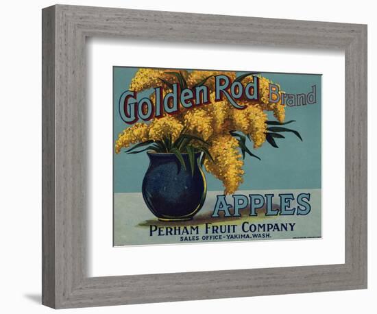 Warshaw Collection of Business Americana Food; Fruit Crate Labels, Perham Fruit Company-null-Framed Premium Giclee Print