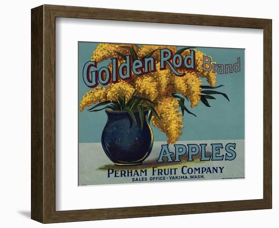 Warshaw Collection of Business Americana Food; Fruit Crate Labels, Perham Fruit Company-null-Framed Premium Giclee Print