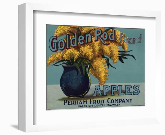 Warshaw Collection of Business Americana Food; Fruit Crate Labels, Perham Fruit Company-null-Framed Premium Giclee Print