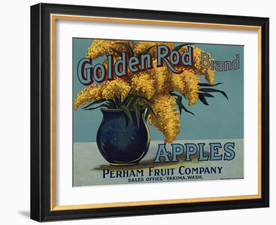 Warshaw Collection of Business Americana Food; Fruit Crate Labels, Perham Fruit Company-null-Framed Art Print