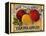 Warshaw Collection of Business Americana Food; Fruit Crate Labels, Yakima Horticultural Union-null-Framed Stretched Canvas