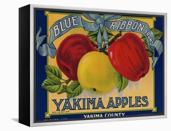 Warshaw Collection of Business Americana Food; Fruit Crate Labels, Yakima Horticultural Union-null-Framed Stretched Canvas