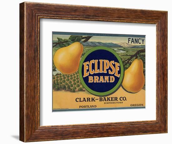 Warshaw Collection of Business Americana Food; Fruit Crate Labels-null-Framed Art Print