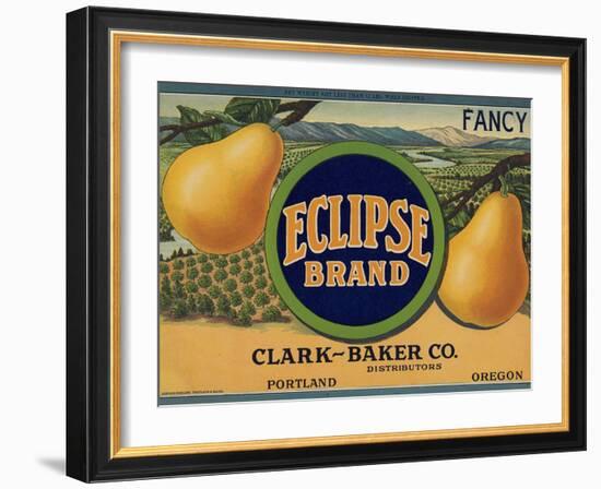 Warshaw Collection of Business Americana Food; Fruit Crate Labels-null-Framed Art Print