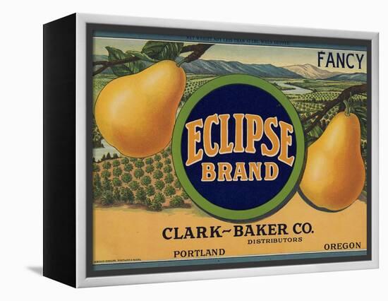 Warshaw Collection of Business Americana Food; Fruit Crate Labels-null-Framed Stretched Canvas