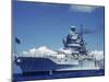 Warship During Us Navy Manuevers Off Hawaii-Carl Mydans-Mounted Photographic Print