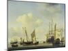 Warships at Amsterdam, ca. 1658-Willem Van De Velde-Mounted Giclee Print