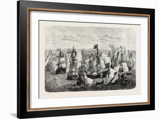 Warships of the Commencement of the 15th Century-null-Framed Giclee Print