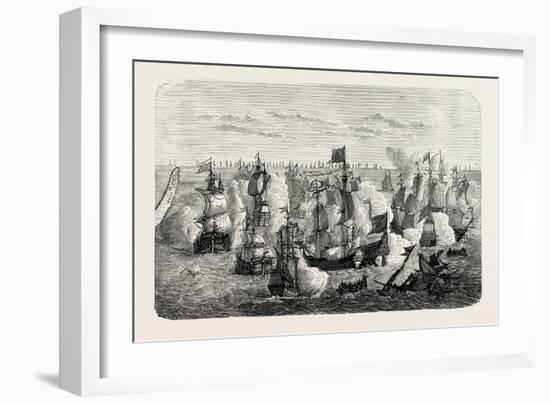 Warships of the Commencement of the 15th Century-null-Framed Giclee Print