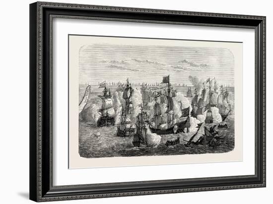 Warships of the Commencement of the 15th Century-null-Framed Giclee Print