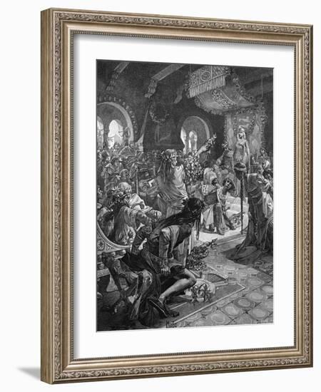 Wartburg Contest-Alphonse Mucha-Framed Art Print