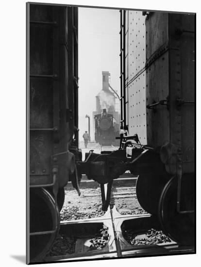 Wartime Railroad: Yemassee Junction Crossover, Atlantic Coast Line, Charleston and Western Carolina-Alfred Eisenstaedt-Mounted Photographic Print