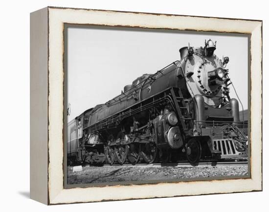 Wartime Railroading: Biggest Locomotive on the Atlantic Coast Line Pulls the Havana Special-Alfred Eisenstaedt-Framed Premier Image Canvas