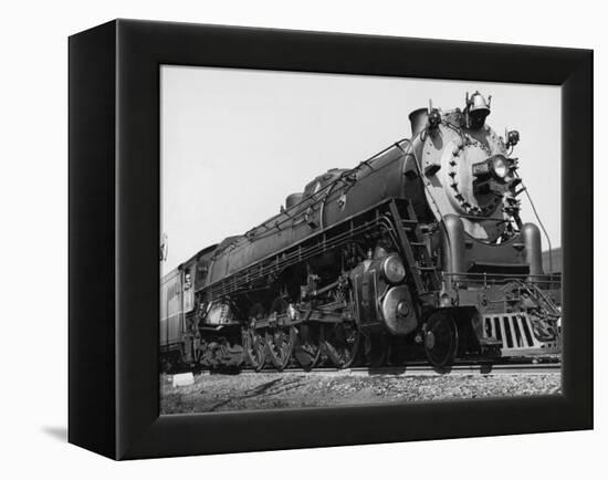 Wartime Railroading: Biggest Locomotive on the Atlantic Coast Line Pulls the Havana Special-Alfred Eisenstaedt-Framed Premier Image Canvas