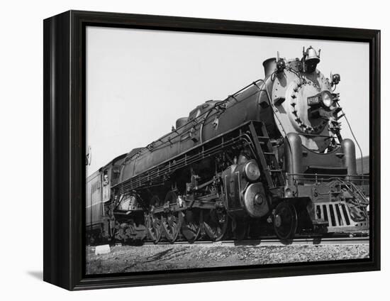 Wartime Railroading: Biggest Locomotive on the Atlantic Coast Line Pulls the Havana Special-Alfred Eisenstaedt-Framed Premier Image Canvas