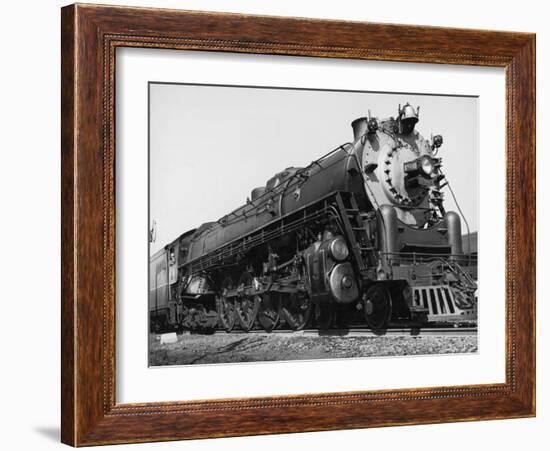 Wartime Railroading: Biggest Locomotive on the Atlantic Coast Line Pulls the Havana Special-Alfred Eisenstaedt-Framed Photographic Print